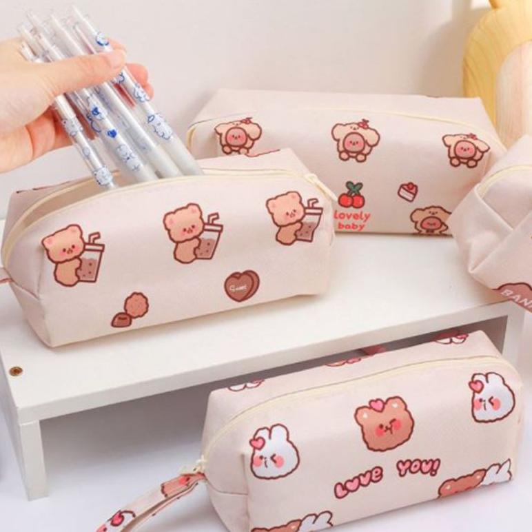 

MURAH KIANDAA TEMPAT PENSIL KAPASITAS BESAR MOTIF BEAR RABBIT BOBA LUCU CUTE PENCIL CASE ANAK ALAT TULIS STATIONERY MAKASSAR COD PROMO SPECIAL