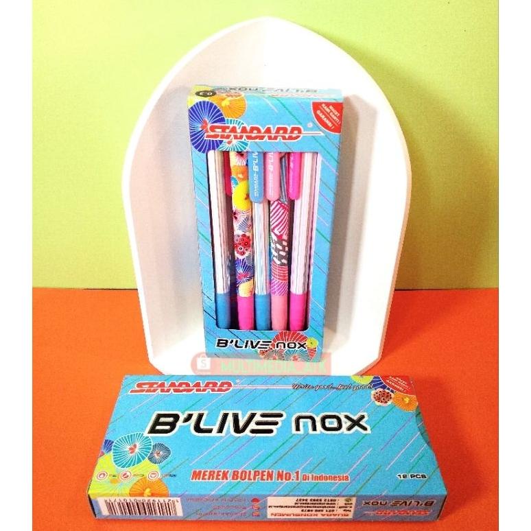 

PROMO SPECIAL PEN STANDARD BLIVE NOX / PULPEN CETREK B'LIVE 0.3mm ISI 12 SALE