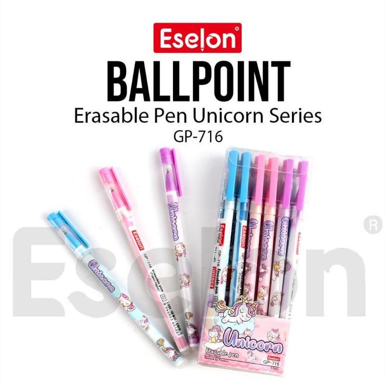 

ORIGINAL GROSIR 6Pcs Pulpen Gel Bisa Di Hapus PROMO