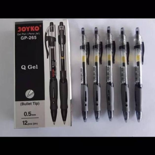 

COD Pulpen gel joyko Q gel GP-265 (lusin) SPECIAL PROMO
