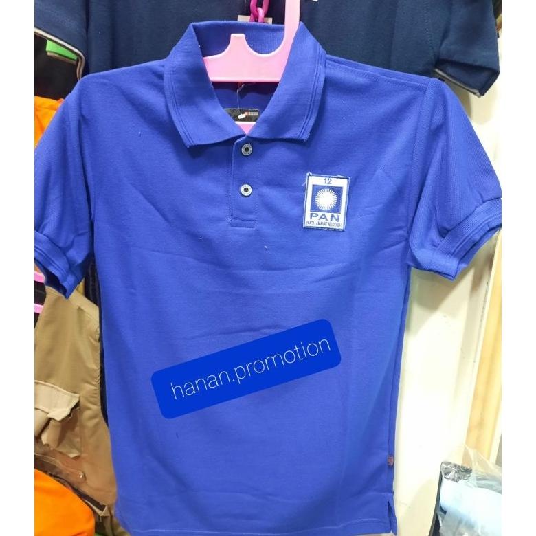 PROMO SPECIAL Kaos Partai PAN / Kaos krah Partai Pan TERMURAH