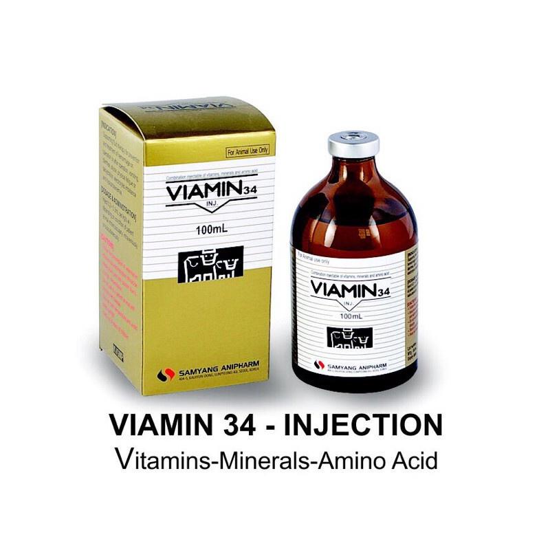 PROMO SPECIAL VIAMIN 34 inject 100ml TERMURAH