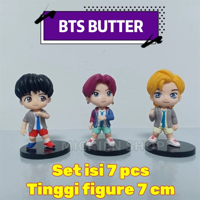 Topper Cake Butter Figure Bts Bt21 Tinytan Army Bangtan Boys Kpop Idol