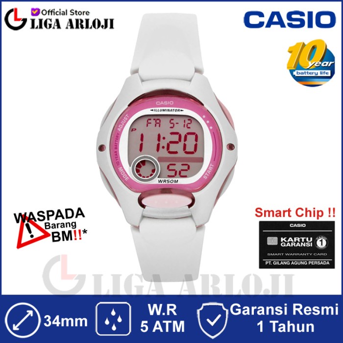 CASIO LW-200-7AVDF - Jam Tangan Wanita Digital LW200 LW-200-7A
