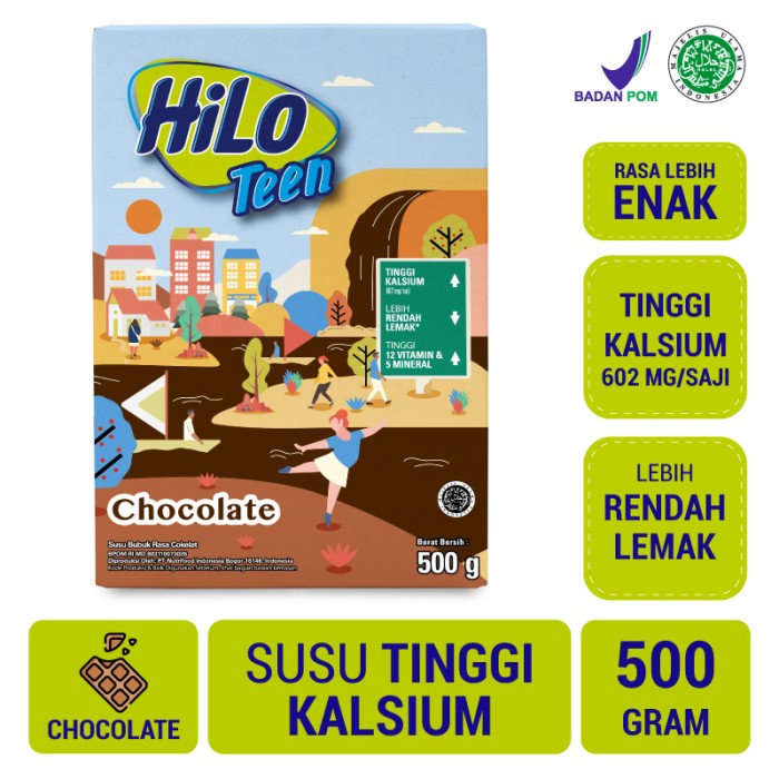 

Hi-Lo Teen Chocolate 500Gr /Box