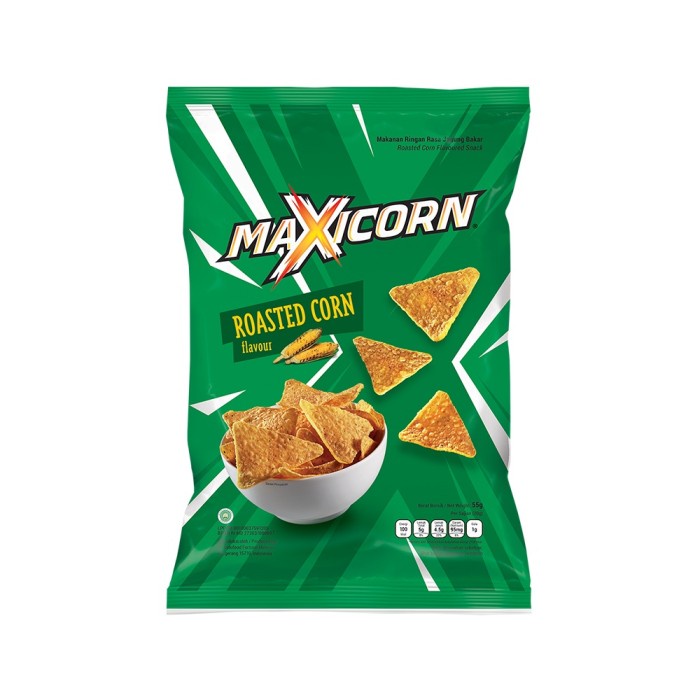 

MAXICORN ROASTED CORN 55GR /PCS