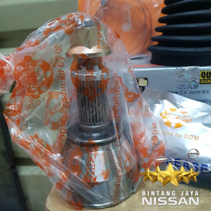 CV Joint Outer As Roda Luar Nissan Juke OEM Unifar (Bintang Motor Nissan)
