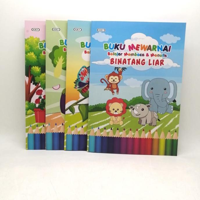 

Buku Mewarnai, Membaca Dan Menulis Kiky Kode 1172