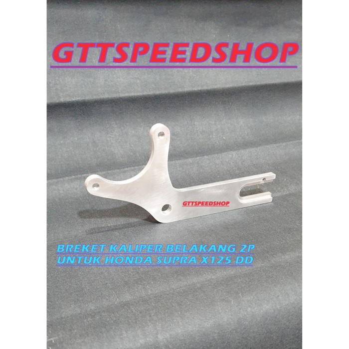 Breket Kaliper 2P Belakang Honda Supra X125Dd Bahan Aluminium Full Cnc