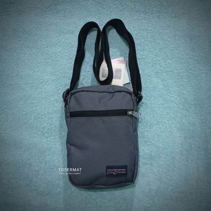 ✨Ready Tas Santai Selempang Jansport Weekender Original - Deep Grey/Abu-Abu Limited