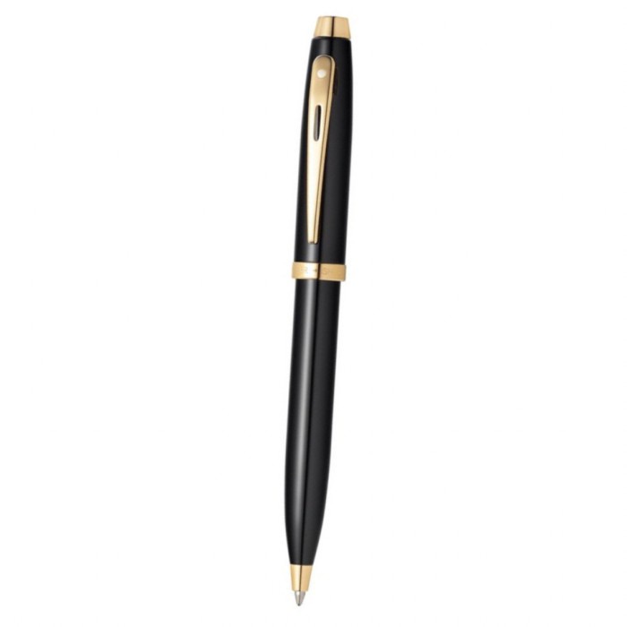 

✨Sale Sheaffer® Sgc100 - 9322 Glossy Black 22K Gold Plated Ballpoint Terbaru