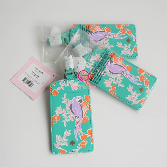 

✨Sale Kate Spade Id Holder Bird Party Terbaru