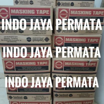 

✨Sale Masking Tape / Lakban Kertas / Daimaru 2 Inch / 1 Dus Bisa Gojek