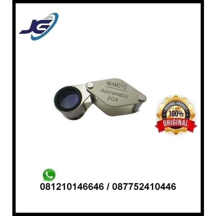 

✨Sale Jual Lup Iwamoto Acromatic 20X Hand Lens Bisa Sameday