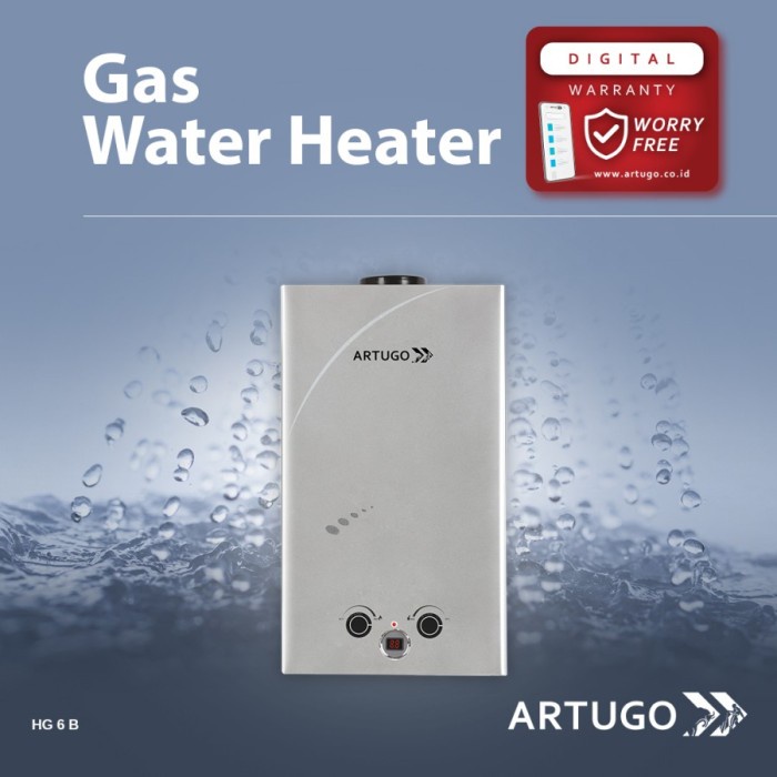 ✨Ori Water Heater Gas Artugo Hg 6 B Limited