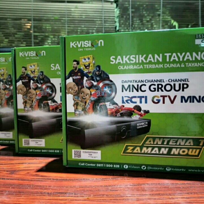 ✨Ori Antena Digital Kvision Bromo 2 Decoder Gratis Pasang Berkualitas
