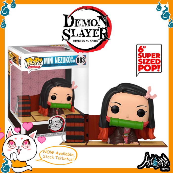 ✨New Ori Funko Pop Demon Slayer Kimetsu No Yaiba - Mini Nezuko In Box #883 Bisa Sameday