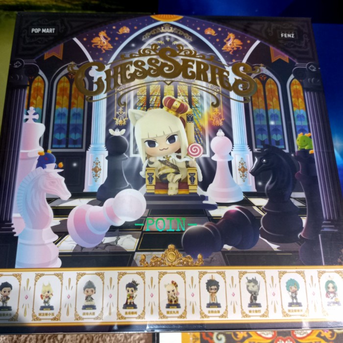 ✨New Ori Pop Mart Chess Series By FenzIsi 6 Figure Blind Box Diskon