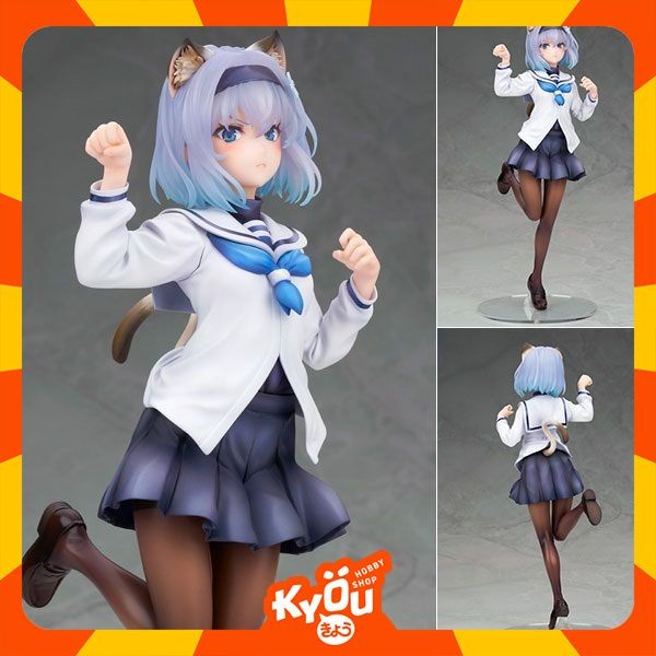 ✨New Ori Pvc Figure 1/7 Ginko Sora - Cat-Eared Sister Apprentice Ver. Limited