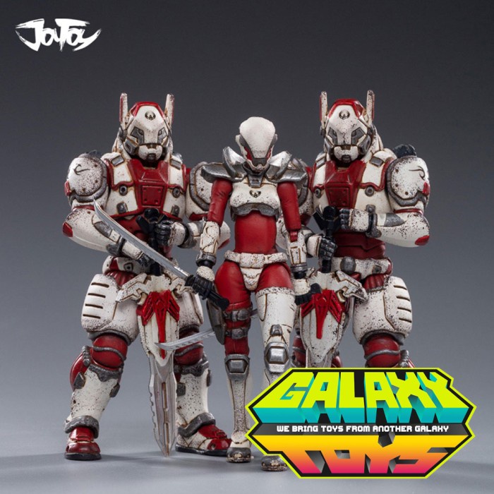 ✨New Joytoy - Jt0739 War Stars 1/18 Harocore Coloplay - Saluk White Legion Terbaru