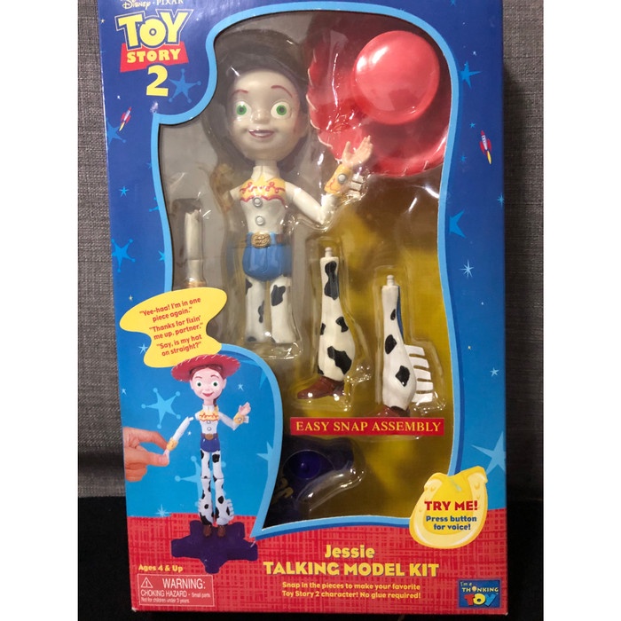 ✨New Ori Thinkway Toys Toy Story Jessie Talking Model Kit Terbatas