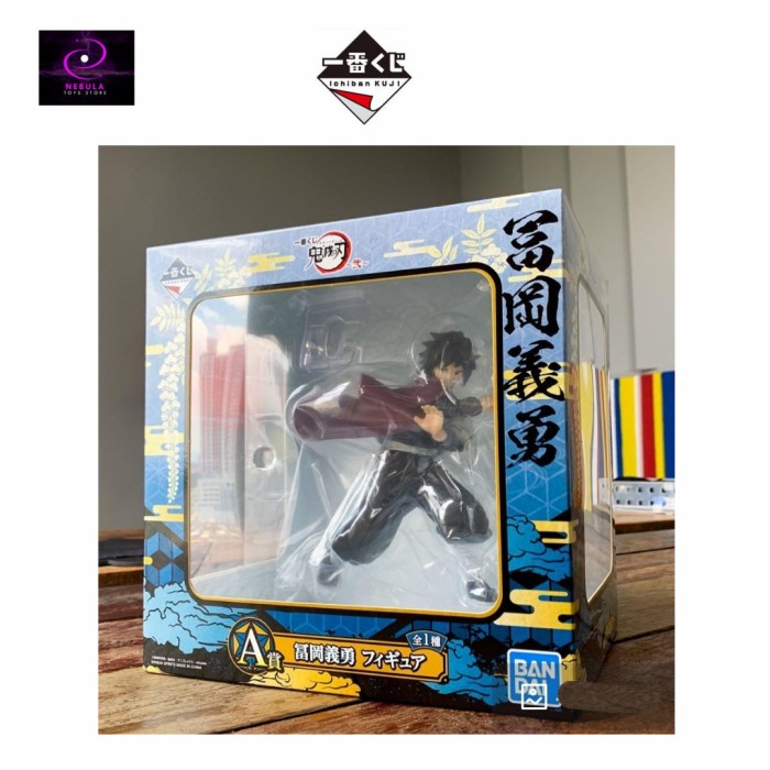 ✨New Ori Bandai Ichiban Kuji Kimetsu No Yaiba Demon Slayer Tomioka Giyu Figure Diskon