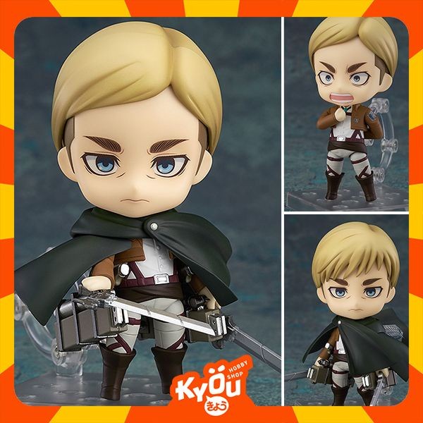 ✨Baru Nendoroid Erwin Smith - Shingeki No Kyojin Re-Release Diskon