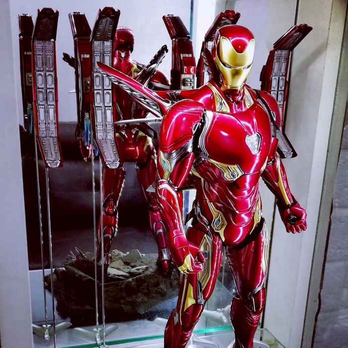 ✨New Woo Toys Floating Gun Iron Man Mark 50 / Non Hot Toys Hottoys Mark50 Bisa Sameday