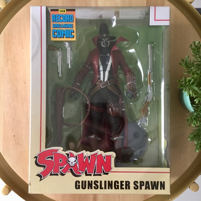 ✨New Mcfarlane Toys Raven  Gunslinger Spawn Terbatas