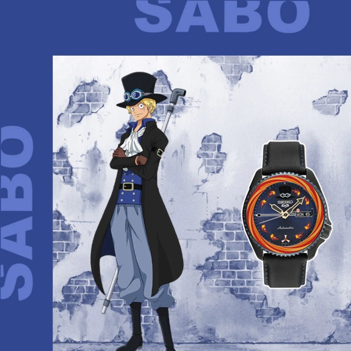 ✅Sale Seiko X One Piece Sabo Seiko 5 Sport Limited Edition Srph05 Srph05K1 Bisa Gojek