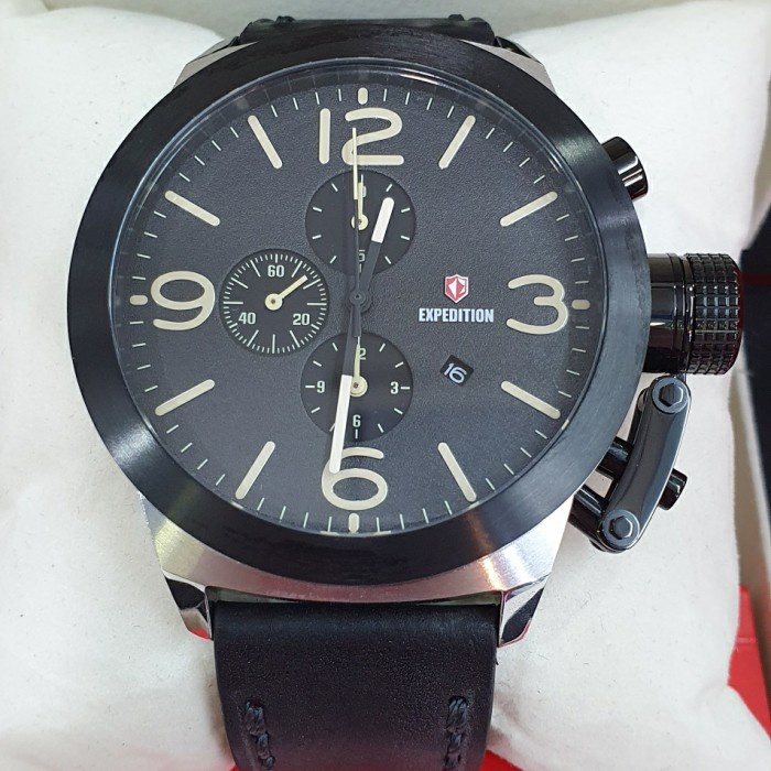 ✅Original Jam Tangan Pria Expedition E6339M - Ring Hitam Bisa Gojek