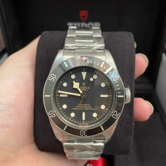 ✅Ori Tudor Blackbay 41 Black Dial Jam Tangan Pria Bisa Sameday