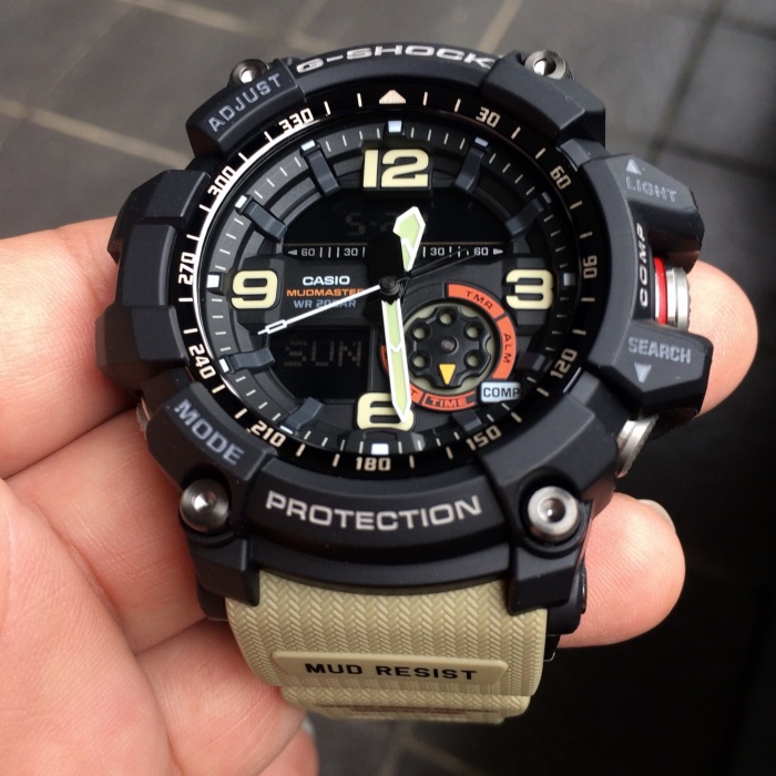 ✅Original G-Shock Gg-1000-1A5Dr X Mudmaster Twin Sensor Diskon