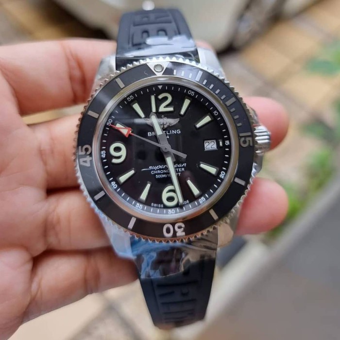 ✅Ori Breitling Superocean 2 Auto Terbatas
