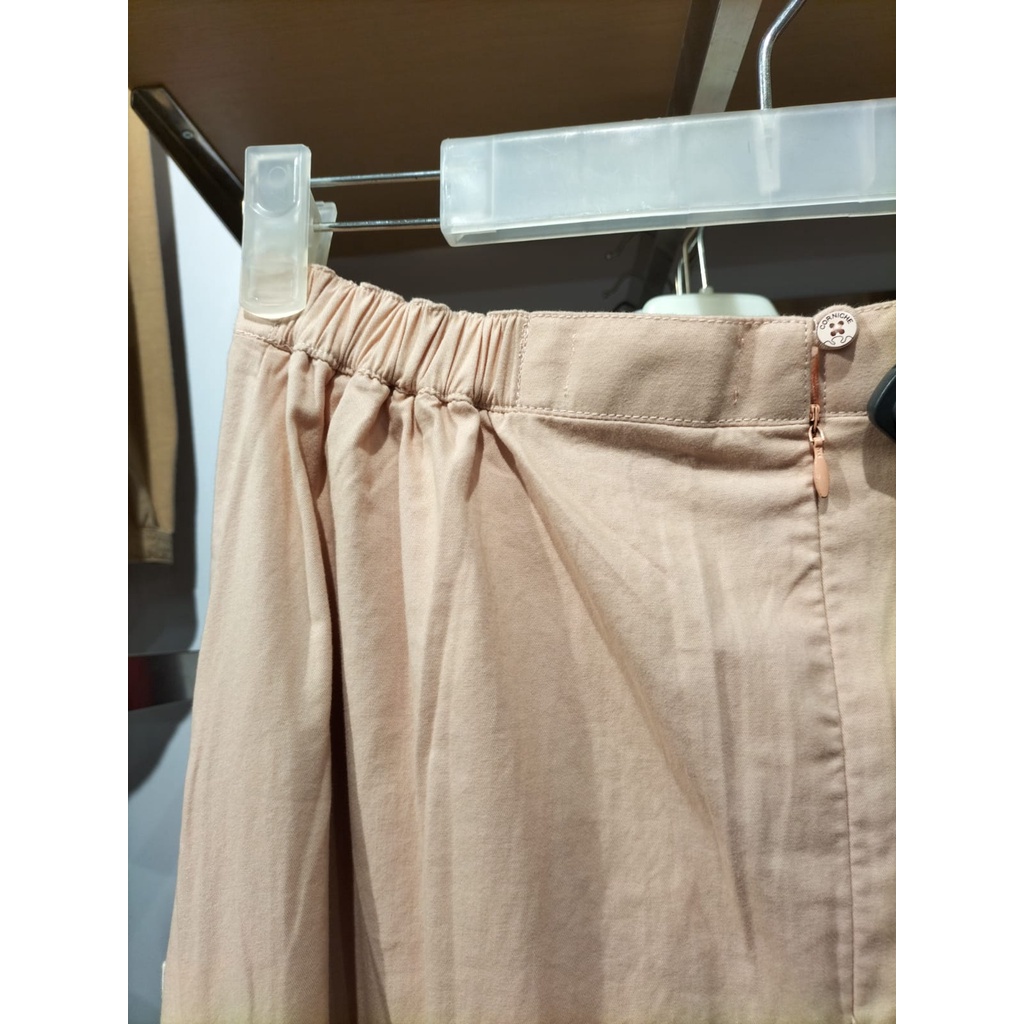 [NEW COLLECTIONS] BEST SELLER Rok Corniche Original Stone Skirt Corniche Peach Rok wanita QM - BLT