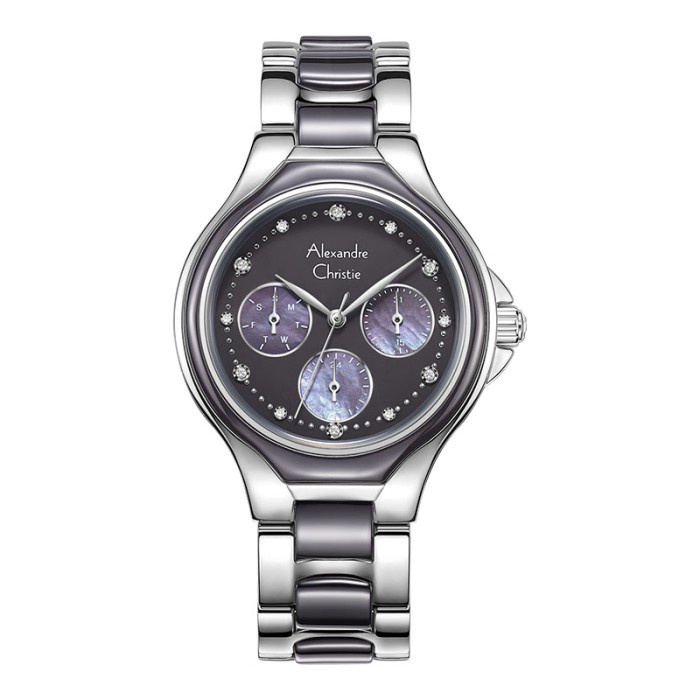✅New Ori Jam Tangan Wanita Alexandre Christie Ac 2B03 Bf Bssgr Ladies Dual Tone Limited
