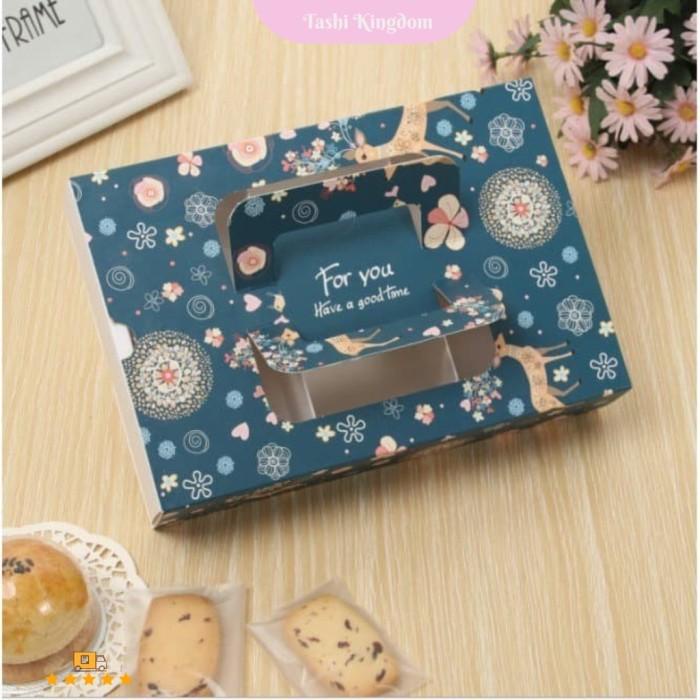 

Kotak Kado Tema Natal, Kotak Cookies Makanan Box Skad Tema Natal X'Mas 099