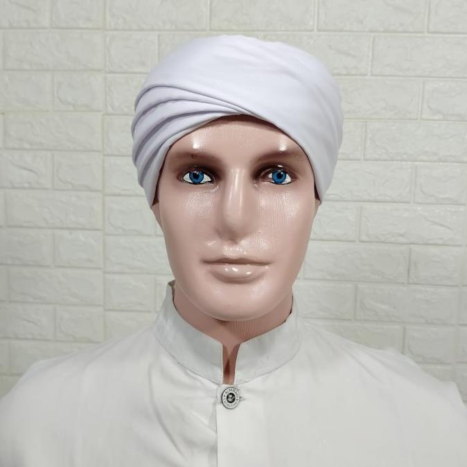 Imamah putih imamah habaib 4 meter