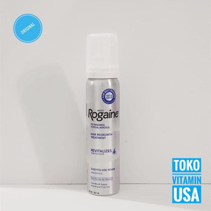 Rogaine Foam 5% Minoxidil