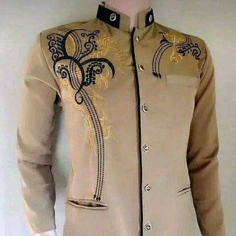 Baju Koko Jasko Bordir Manual Terbaru Lengan Panjang Motif Real Seperti Gambar Tersedia Ukuran Jumbo