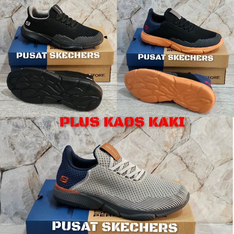 Skechers ingram / Sepatu Pria Skechers ingram Tyson Slipon