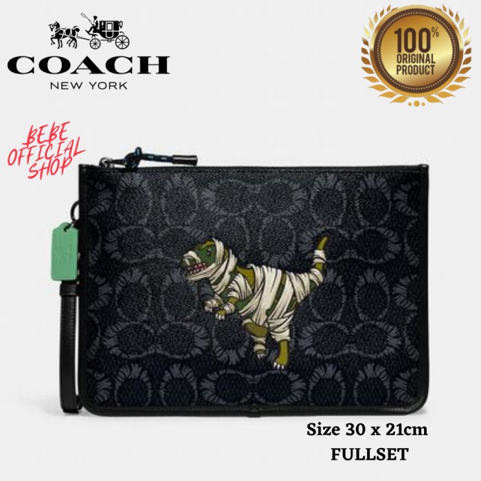 Promo [Original] Coach X Michael B. Jordan Charter Clutch Pouch Mummified