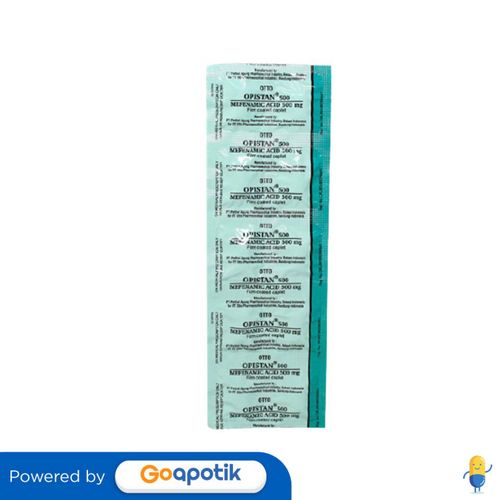 OPISTAN 500 MG STRIP 10 KAPLET
