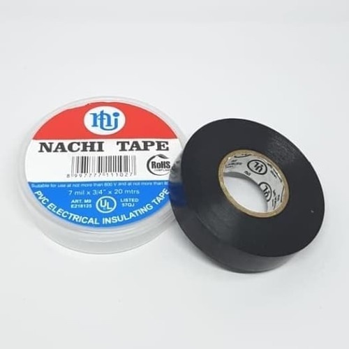 

NACHI TAPE PVC ELECTRIC 5MLX3/4 HITAM