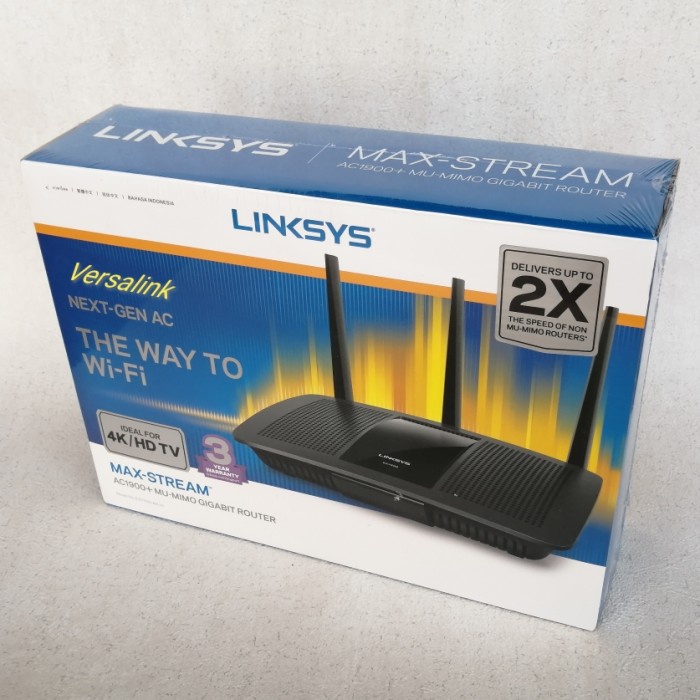Linksys EA7500 Max-Stream AC1900 MU-MIMO Gigabit Wi-Fi Router wifi