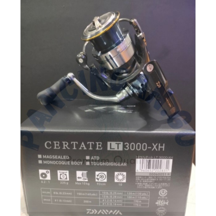 ✨Ori Reel Daiwa Certate 3000-Xh Terbatas