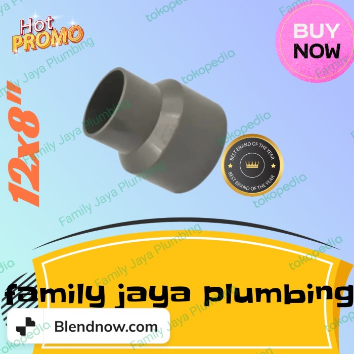 ✅Termurah Reducer 12 X 8 Inch Pvc Aw Merk Cm Taiwan Berkualitas