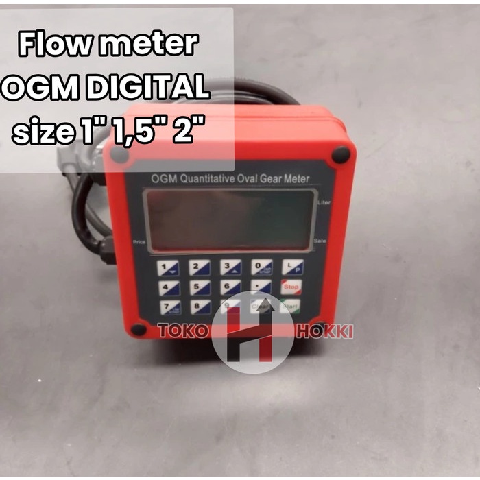 ✅Ready Flow Meter Ogm Digital 1 Inch / Flow Meter Minyak Solar Bensin Digital Terbatas