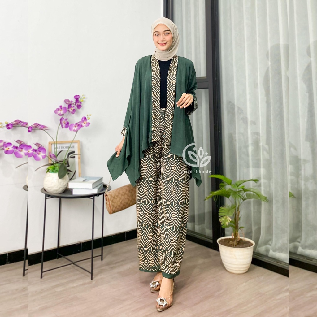 One Set Wanita Terbaru 223 Stelan Korean Style Setcell  Dress Kaos 222 Bawahan Bju Senam Satuset Aer