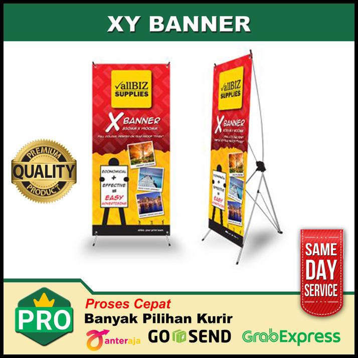 

TERMURAH YBANNER 60X160 KILAT / XBANNER KILAT CEPAT
